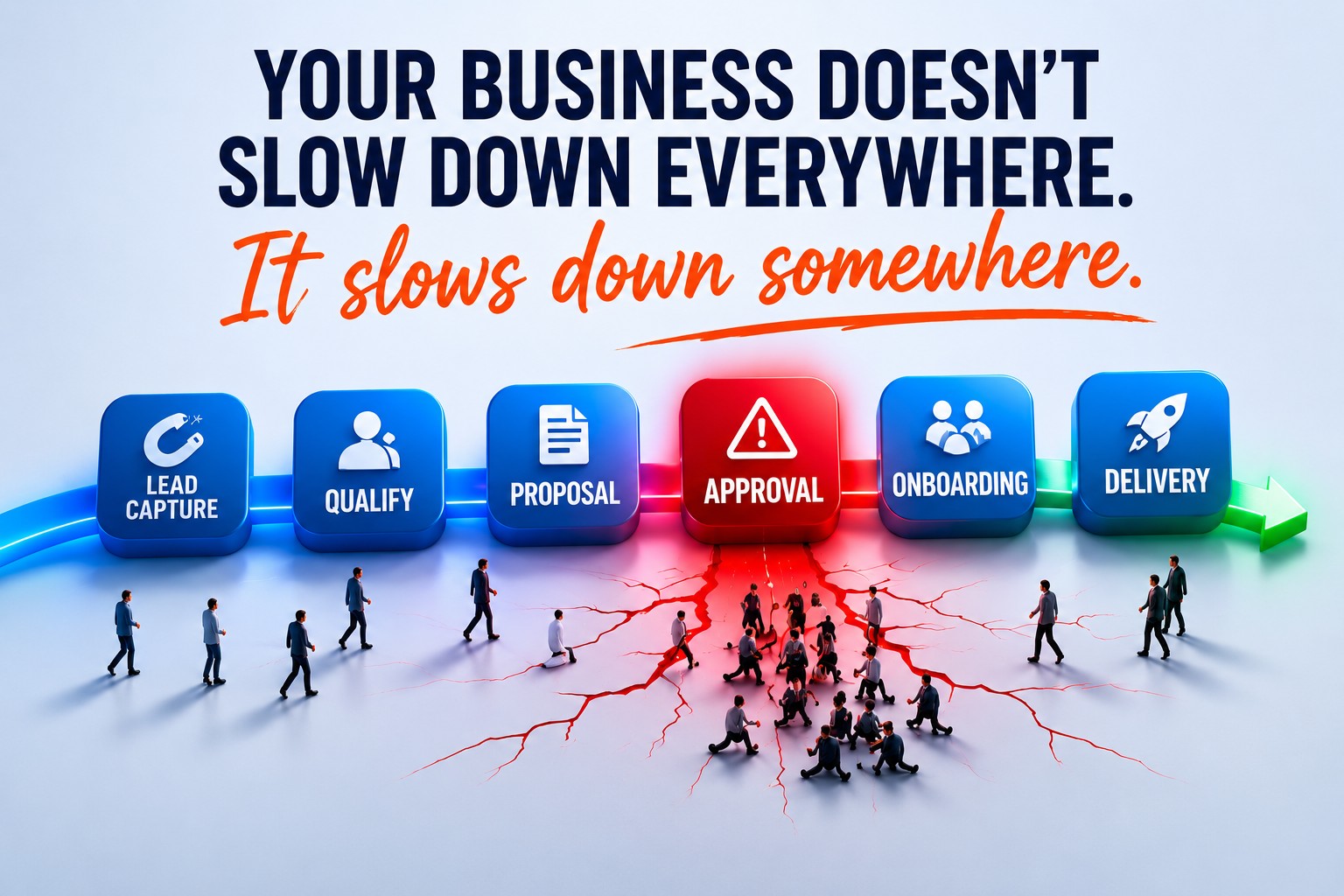 Your Business Doesn't Slow Down Everywhere. It Slows Down Somewhere.