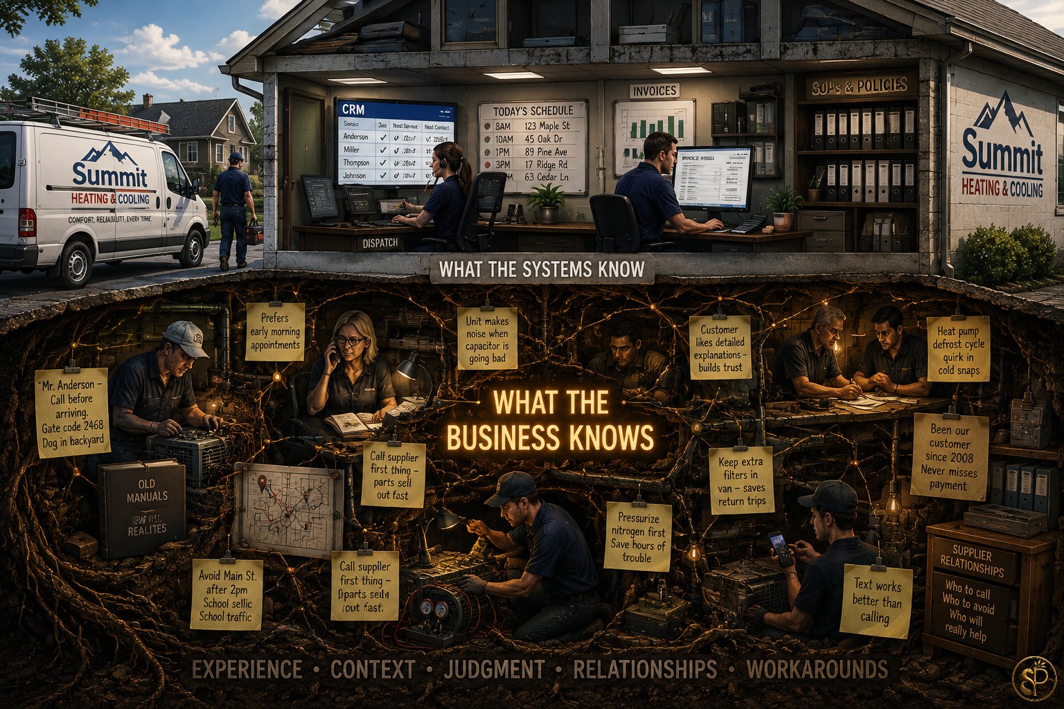 Garbage In, Hallucination Out - AI exposing knowledge management gaps in businesses.