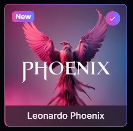 Leonardo Phoenix Example